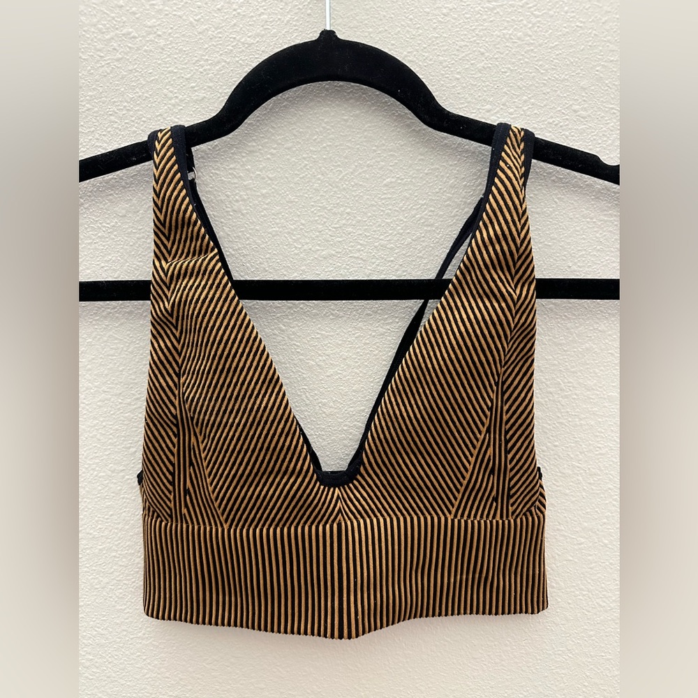 Urban Outfitters Out From Under Stripped Strappy Crop Top Bralette
